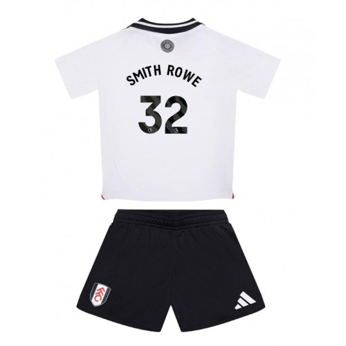 Dres Fulham Emile Smith Rowe #32 Domaci za djecu 2024-25 Kratak Rukav (+ kratke hlače)